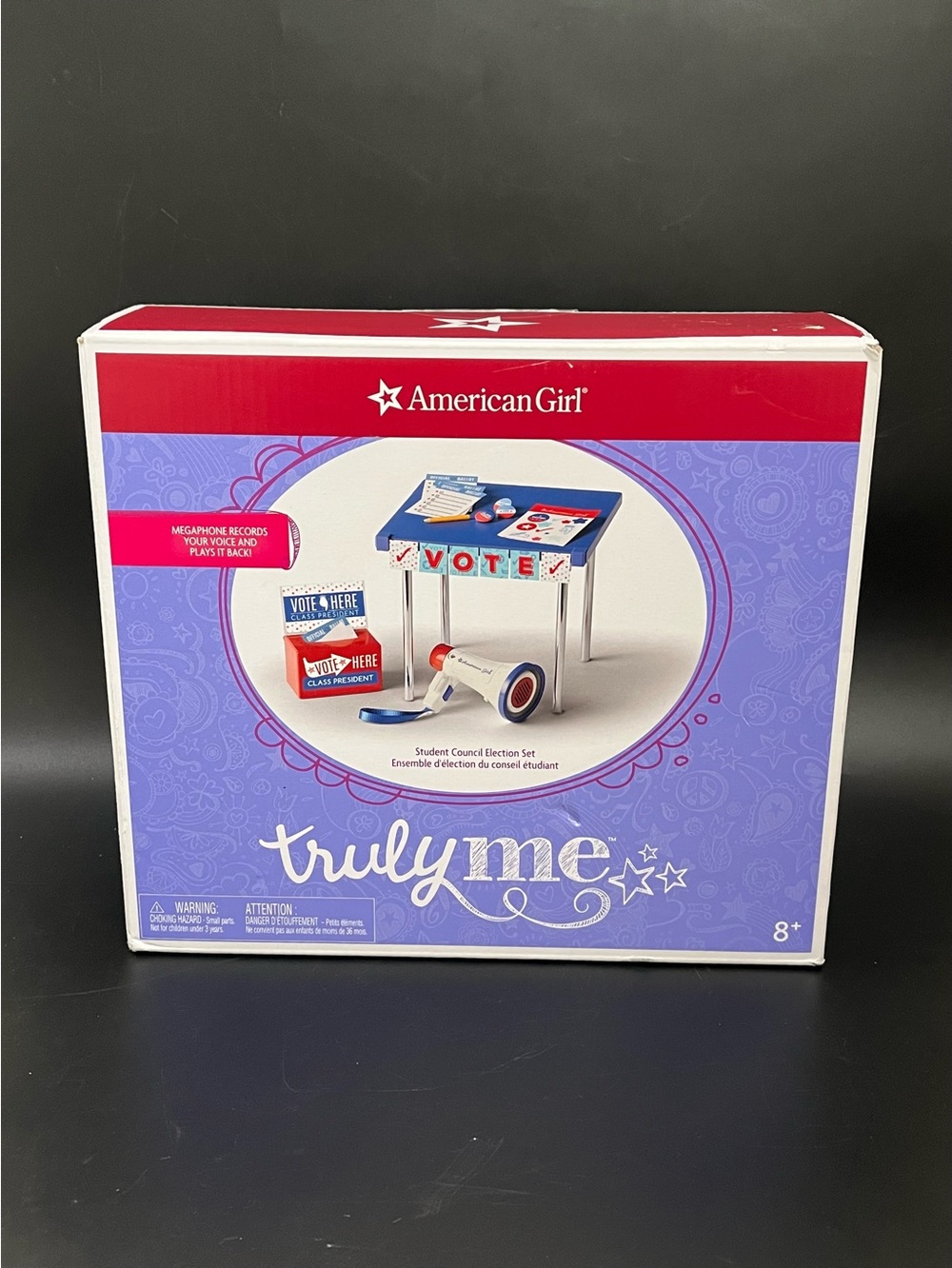 American Girl Truly Me Student Council Election Set Class-President Accessories